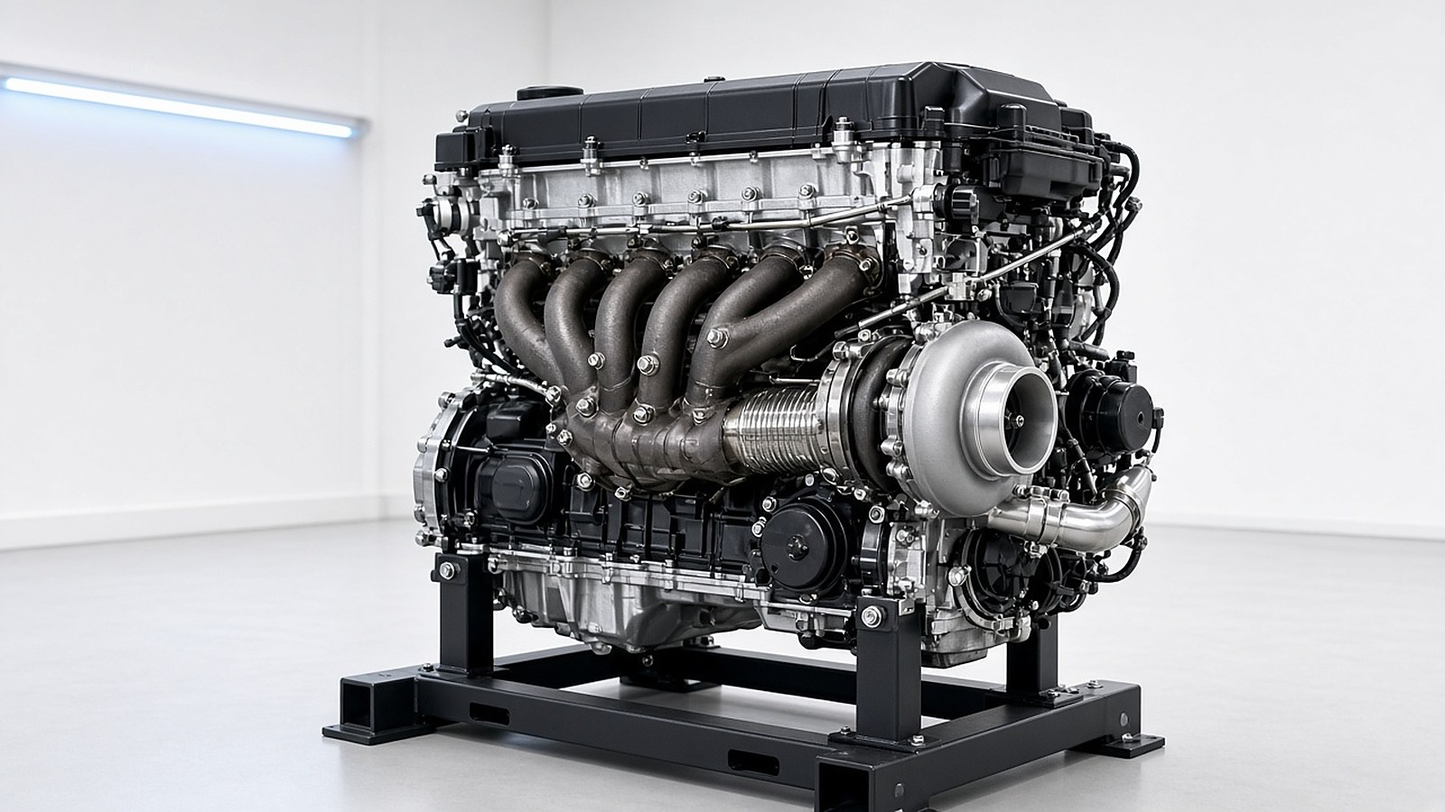 Diesel inline-six
